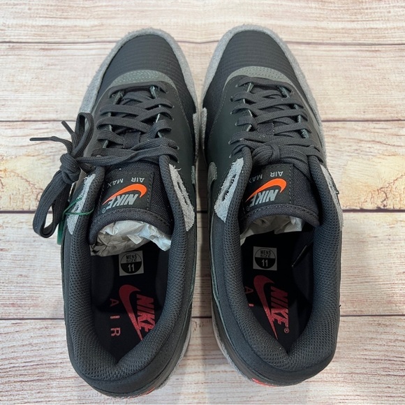 Nike Airmax 1 Premium Dark Smoke Grey Size 11 NIB DS Retail $160 - Picture 3 of 5
